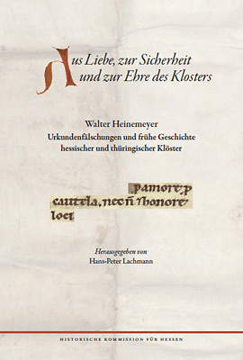 Cover Heinemeyer Urkundenfälschung